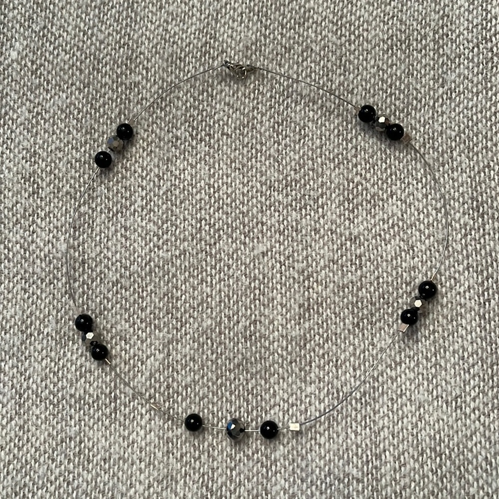 Illusion necklace.